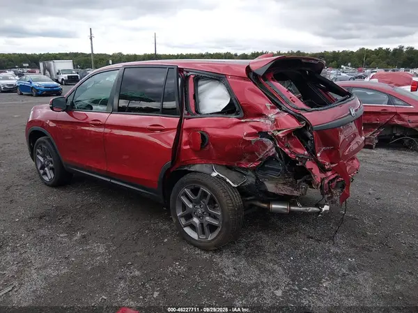 5FNYF8H52NB018279 — 2022 Honda Passport, фото 3 с аукциона IAAI, Задняя часть