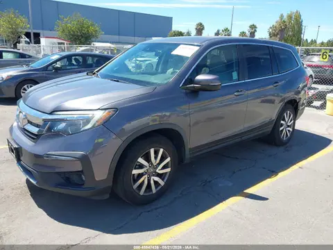 2020 Honda Pilot 2wd Ex VIN 5FNYF5H31LB027534 фото 2