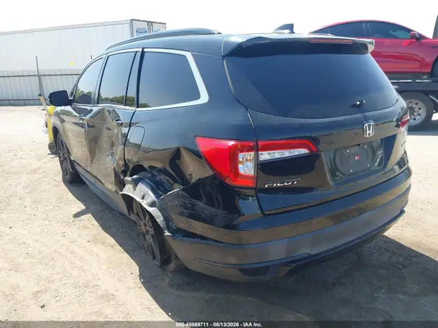 5FNYF5H24MB029688 — 2021 Honda Pilot 2WD Special Edition, фото 3 с аукциона IAAI 13.10.2026, Задняя часть слева