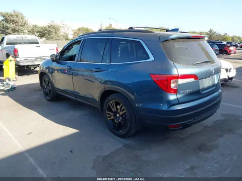 2022 Honda Pilot 2wd Special Edition VIN 5FNYF5H22NB009490 фото 3