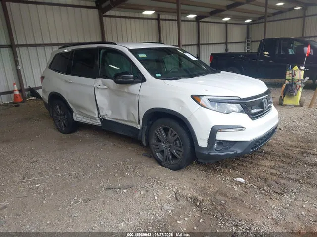 2022 Honda Pilot Awd Sport VIN 5FNYF6H39NB103977 фото 1