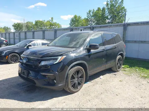 2019 Honda Pilot Black Edition VIN 5FNYF6H06KB504646 фото 2