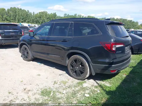 2019 Honda Pilot Black Edition VIN 5FNYF6H06KB504646 фото 3