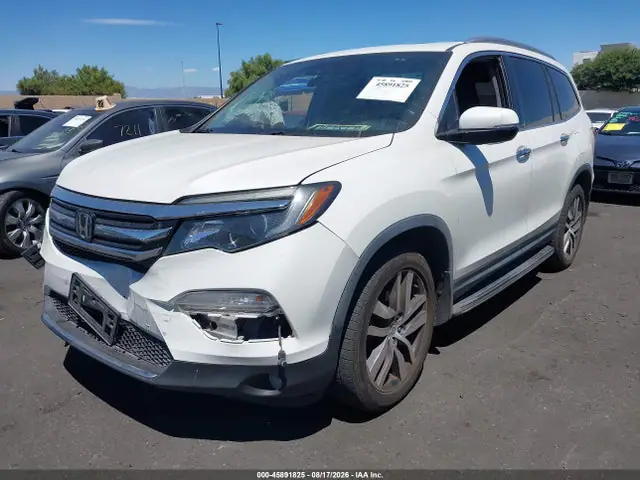 2017 Honda Pilot Elite VIN 5FNYF6H00HB052055 фото 2