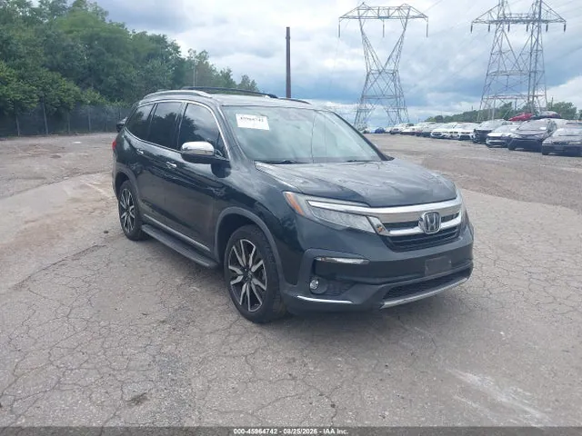 2019 Honda Pilot Elite VIN 5FNYF6H0XKB019801 фото 1