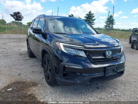 5FNYF6H02NB506852 — 2022 Honda Pilot Elite, Repossession, фото до ремонта