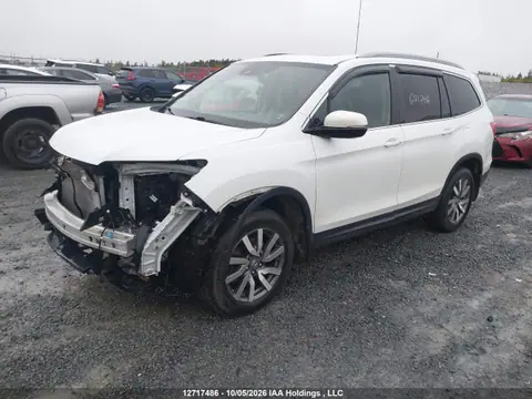 2020 Honda Pilot Ex-l Navi VIN 5FNYF6H74LB503431 фото 2