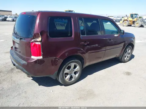 2014 Honda Pilot Ex-l VIN 5FNYF3H63EB021574 фото 4