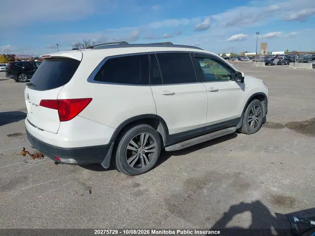 5FNYF6H8XGB505134 — 2016 Honda Pilot EX-L, фото 4 с аукциона IAAI 14.10.2026, Град