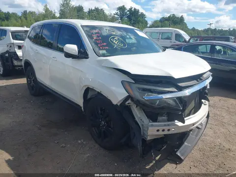 5FNYF6H71GB004771 — 2016 Honda Pilot EX-L, Передняя часть слева (Left Front), фото до ремонта