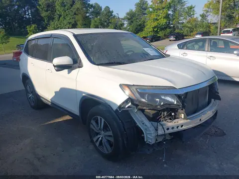 5FNYF5H51HB032855 — 2017 Honda Pilot EX-L, Левый бок (Left Side), фото до ремонта