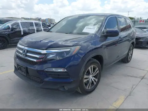 2017 Honda Pilot Ex-l VIN 5FNYF5H5XHB044681 фото 2
