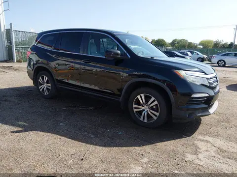 5FNYF5H5XHB031199 — 2017 Honda Pilot EX-L, Град (Hail), фото до ремонта