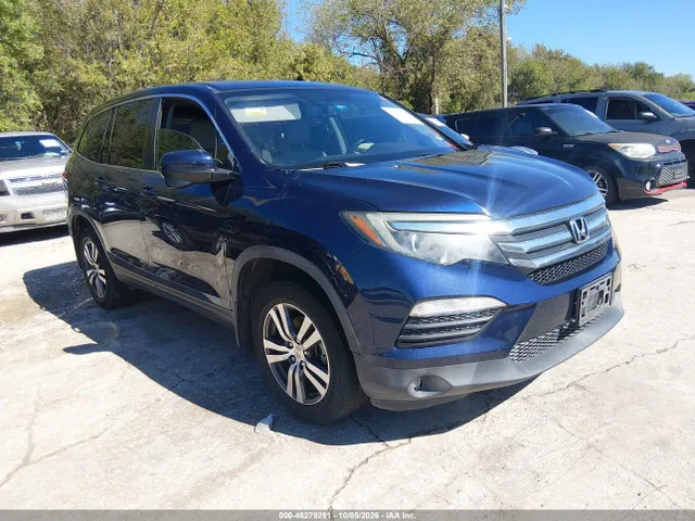 2017 Honda Pilot Ex-l VIN 5FNYF5H52HB029124 фото 1
