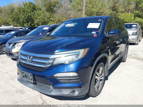 2017 Honda Pilot Ex-l VIN 5FNYF5H52HB029124 фото 2