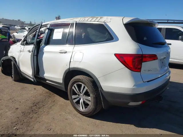 5FNYF5H55JB009858 — 2018 Honda Pilot EX-L, фото 3 с аукциона IAAI 30.09.2026, Передняя часть