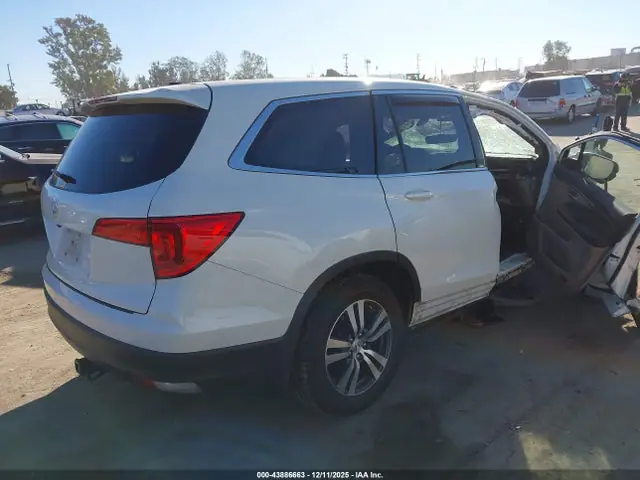 5FNYF5H55JB009858 — 2018 Honda Pilot EX-L, фото 4 с аукциона IAAI 30.09.2026, Передняя часть