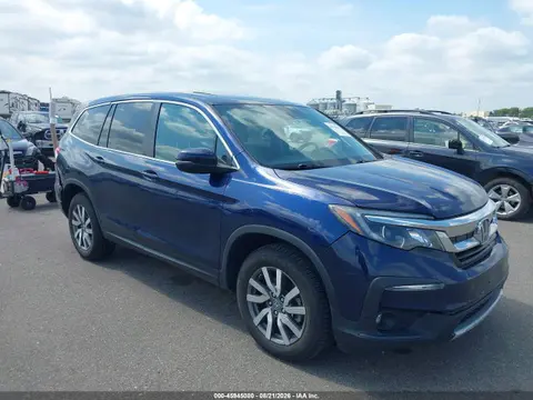 5FNYF6H59KB096039 — 2019 Honda Pilot EX-L, Задняя часть (Rear), фото до ремонта