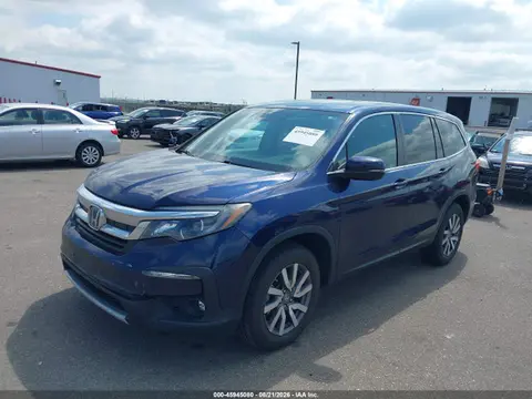 2019 Honda Pilot Ex-l VIN 5FNYF6H59KB096039 фото 2