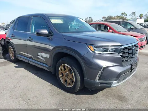 5FNYG2H4XRB007540 — 2024 Honda Pilot EX-L, Задняя часть (Rear), фото до ремонта