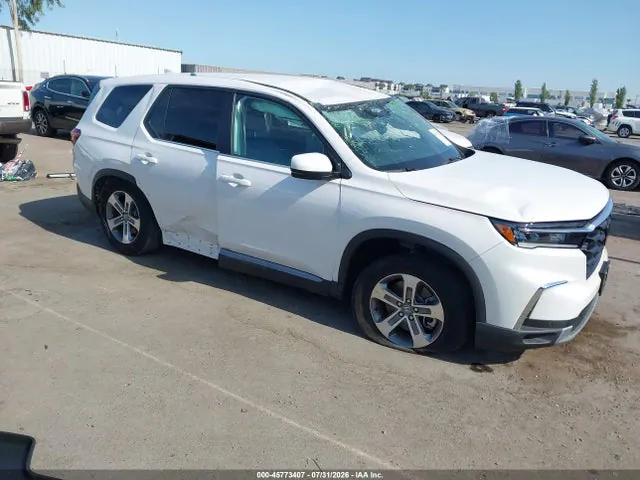 2025 Honda Pilot Ex-l VIN 5FNYG2H45SB028317 фото 1