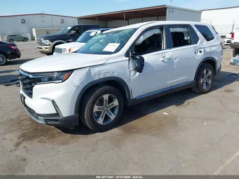 2025 Honda Pilot Ex-l VIN 5FNYG2H45SB028317 фото 2