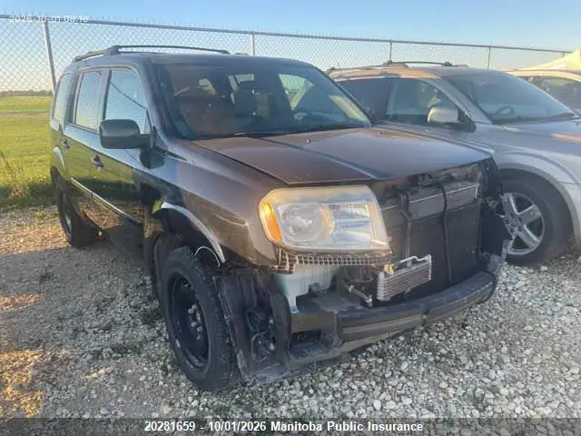 5FNYF4H4XEB501308 Honda Pilot EX 2014 — повреждение Передняя часть, фото до ремонта