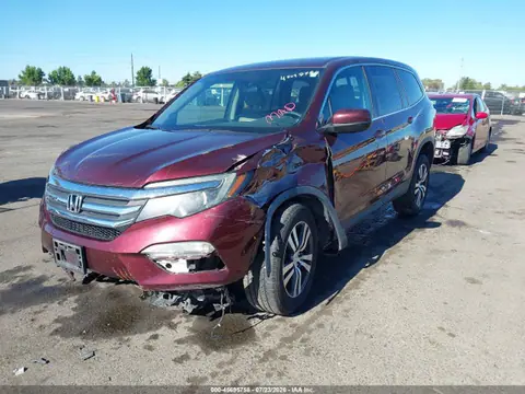 2018 Honda Pilot Ex VIN 5FNYF6H35JB038748 фото 2