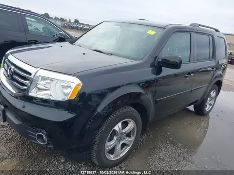 2014 Honda PILOT EXL VIN 5FNYF4H50EB501116 фото 2