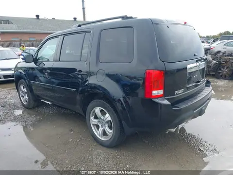 2014 Honda PILOT EXL VIN 5FNYF4H50EB501116 фото 3