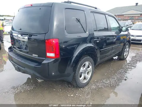 2014 Honda PILOT EXL VIN 5FNYF4H50EB501116 фото 4