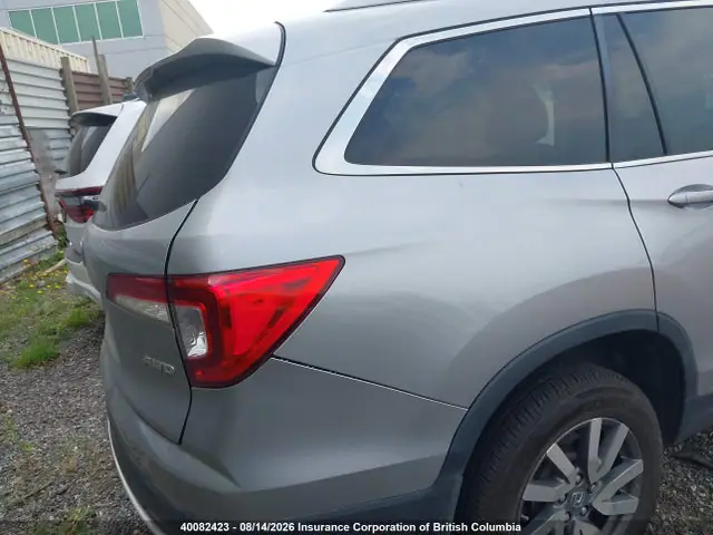 5FNYF6H73KB507405 — 2019 Honda Pilot EXL, фото 4 с аукциона IAAI 14.10.2026, Передняя часть слева