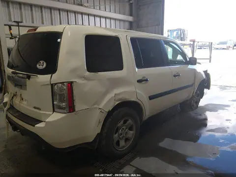 2014 Honda PILOT LX VIN 5FNYF4H26EB024729 фото 4