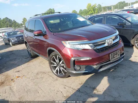 5FNYF6H68KB012981 — 2019 Honda Pilot Touring, Передняя часть слева (Left Front), фото до ремонта