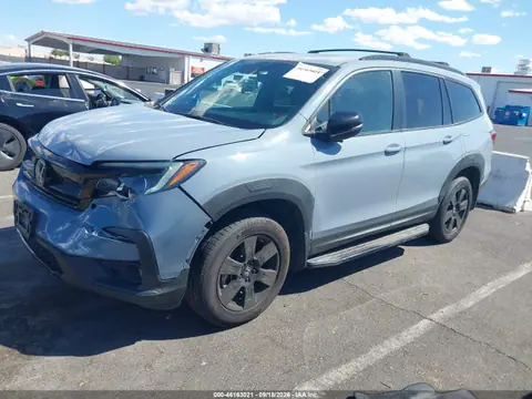 2022 Honda Pilot Trailsport VIN 5FNYF6H85NB090043 фото 2