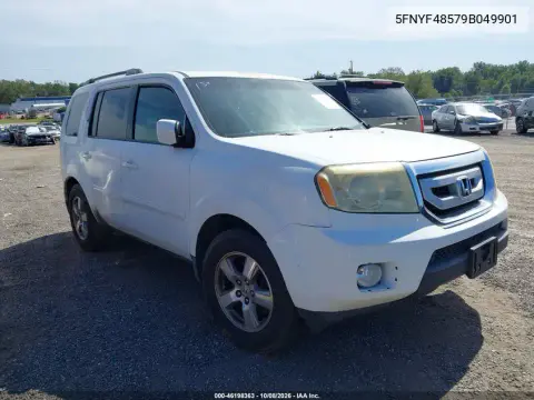 5FNYF48579B049901 — 2009 Honda Pilot, Естественный износ, фото до ремонта