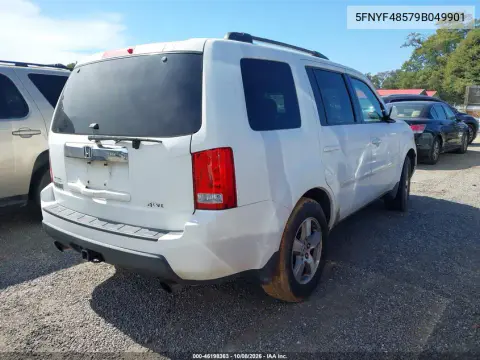 2009 Honda Pilot Ex-L VIN 5FNYF48579B049901 фото 4