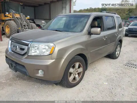 5FNYF48579B027770 — 2009 Honda Pilot, фото 3 с аукциона IAAI, Естественный износ