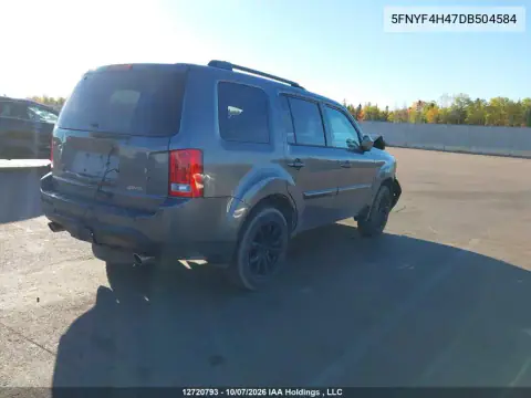 5FNYF4H47DB504584 — 2013 Honda Pilot, фото 4 с аукциона IAAI 20.10.2026, Передняя часть