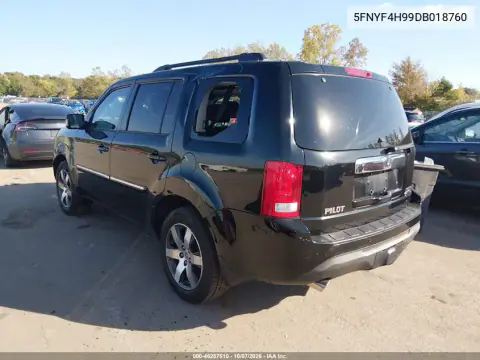 2013 Honda Pilot Touring VIN 5FNYF4H99DB018760 фото 4