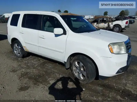 2013 Honda Pilot Ex-L VIN 5FNYF3H69DB009430 фото 2