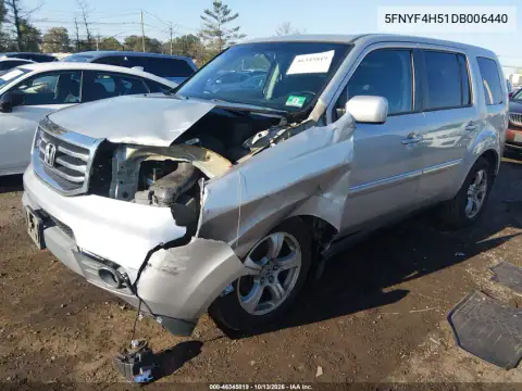 5FNYF4H51DB006440 — 2013 Honda Pilot, фото 3 с аукциона IAAI, Передняя часть