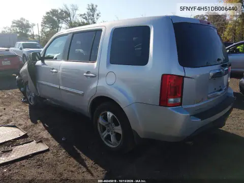 5FNYF4H51DB006440 — 2013 Honda Pilot, фото 4 с аукциона IAAI, Передняя часть