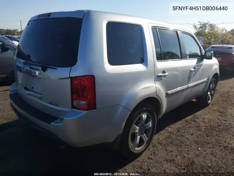 5FNYF4H51DB006440 — 2013 Honda Pilot, фото 5 с аукциона IAAI, Передняя часть
