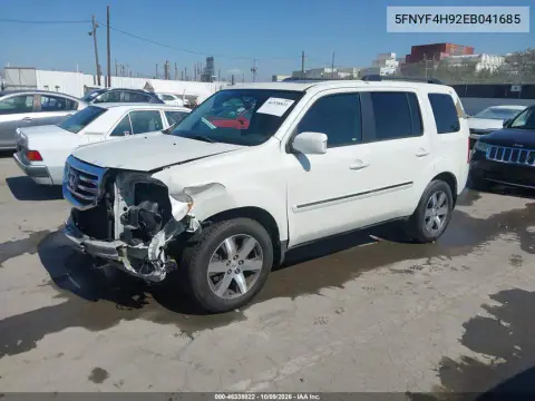 2014 Honda Pilot Touring VIN 5FNYF4H92EB041685 фото 3