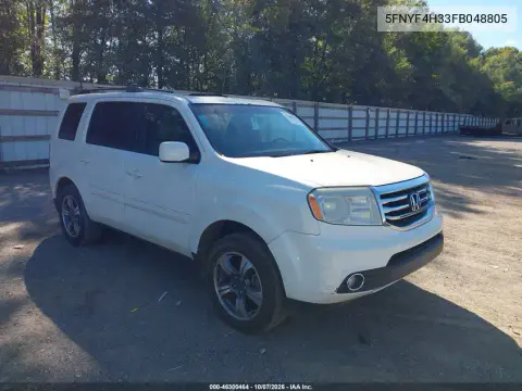 5FNYF4H33FB048805 — 2015 Honda Pilot, не указано, фото до ремонта