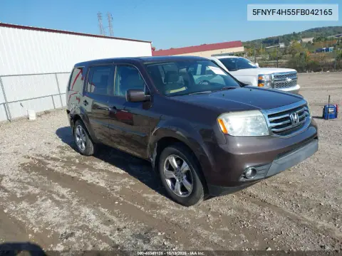 5FNYF4H55FB042165 — 2015 Honda Pilot, Правая сторона, фото до ремонта