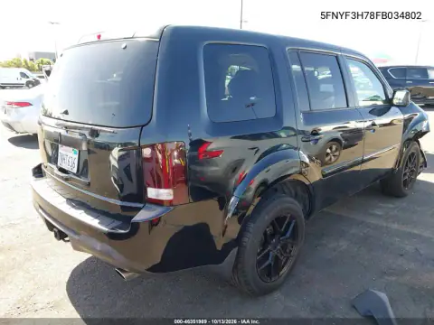 5FNYF3H78FB034802 — 2015 Honda Pilot, фото 5 с аукциона IAAI, Передняя часть