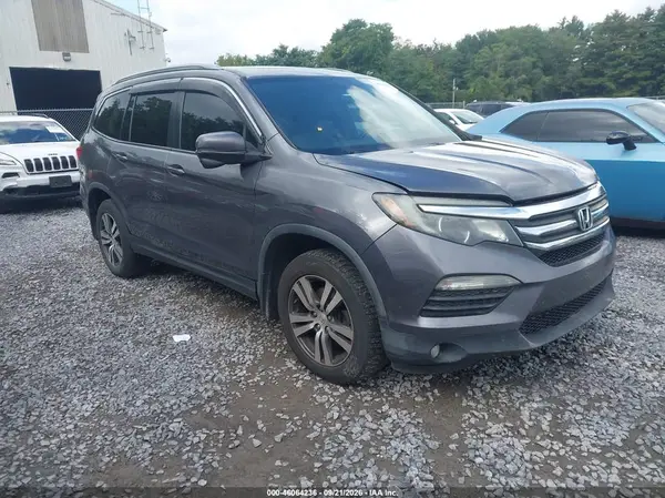 5FNYF6H50GB020412 — 2016 Honda Pilot, Передняя часть слева (Left Front), фото до ремонта