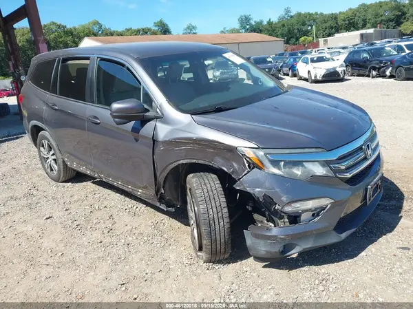 5FNYF6H32GB125516 — 2016 Honda Pilot, Передняя часть справа (Right Front), фото до ремонта